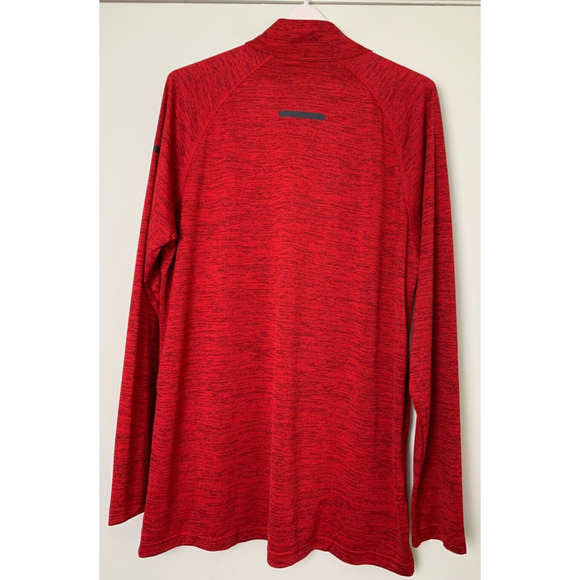 South Huntington Soccer Club Pennant Sportswear Red Quarter Zip Pullover XL - Picture 4 of 6